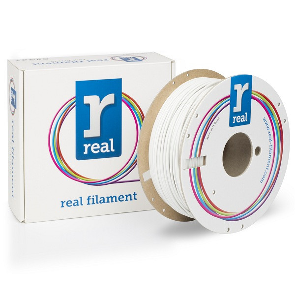 REAL white PLA Matte filament 2.85mm, 1kg DFP02121 DFP02121 - 1