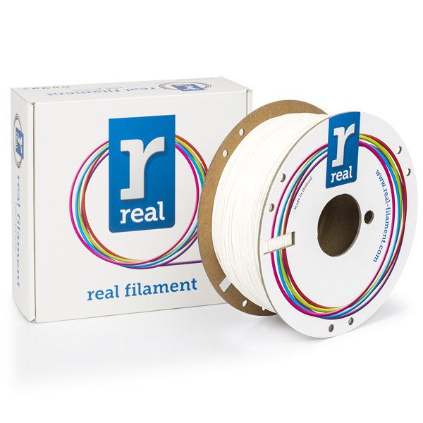 REAL white PLA Recycled filament 1.75mm, 1kg  DFP12038 - 1