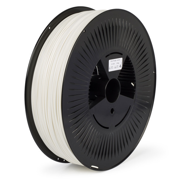 REAL white PLA Tough filament 2.85mm, 5kg  DFP12029 - 1