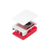 Raspberry Pi 5 housing in red and white DAR01231 - 1