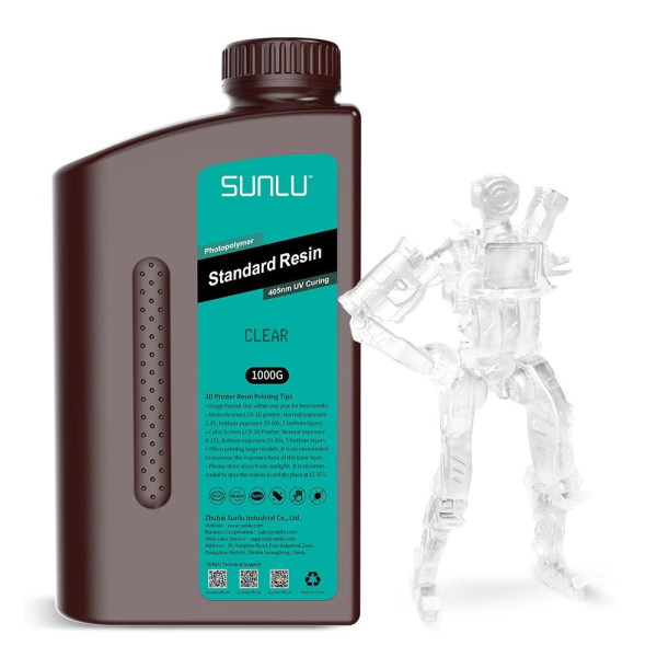 SUNLU Clear Standard Resin 1kg  DLQ06004 - 1