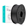SUNLU PLA+ black filament 1.75mm, 1kg