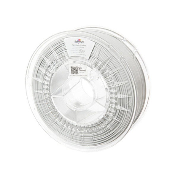 Spectrum Filament PLA Pro 1.75 mm Light Grey 1 kg DFS10049 - 1