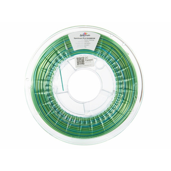 Spectrum Filament PLA SILK Rainbow 1.75 mm Ocean Melange 1 kg 81018 DFS10027 - 2