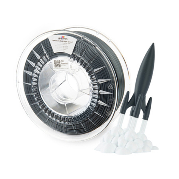 Spectrum Filament Premium PLA High Speed 1.75 mm Granite Grey 1 kg DFS10041 - 1