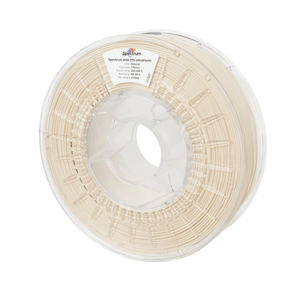 Spectrum LW-ASA UltraFoam filament Natural 1.75 mm 0.75 kg DFP16192 - 1