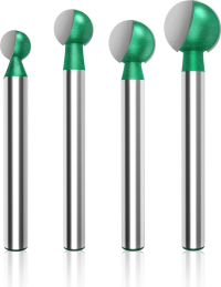TwoTrees Two Trees Ball Cutter 6mm - Set of 5 110604419 DAR02460