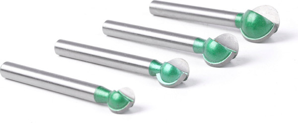 TwoTrees Two Trees Ball Cutter 6mm - Set of 5 110604419 DAR02460 - 3