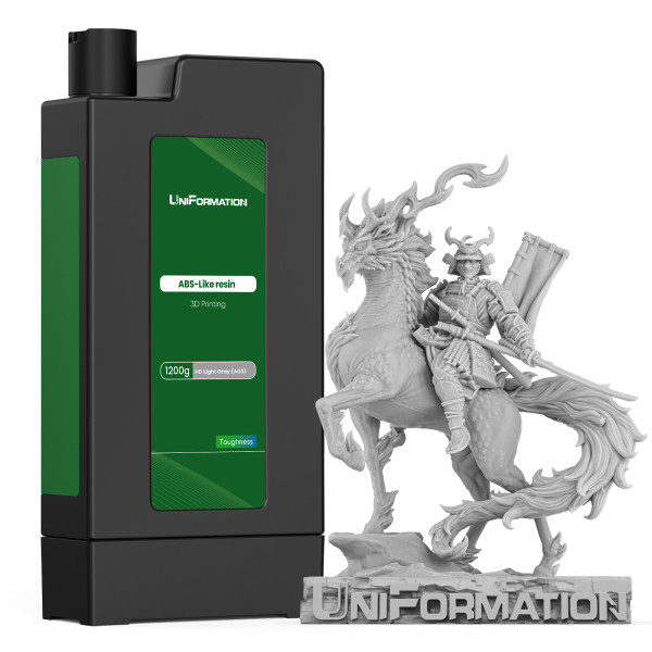 Uniformation ABS Like Resin Light Grey 1.2kg DLQ06023 - 1
