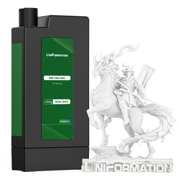 Uniformation ABS Like Resin White 1.2kg DLQ06022 - 1