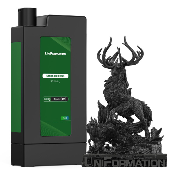Uniformation Standard Resin Black 1.2kg DLQ06068 - 1