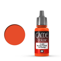 Vallejo hot orange acrylic paint, 17ml 72009 DAR01066