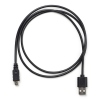 USB A to mini USB black USB 2.0 cable, 1m DDK00122 - 1