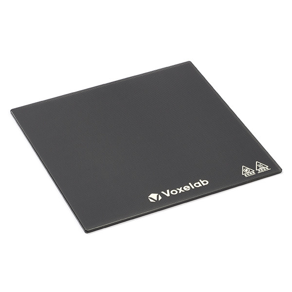 Voxelab Carbon Silicon Crystal Glass plate, 235mm x 235mm x 4mm 20001534001 DAR00489 - 1