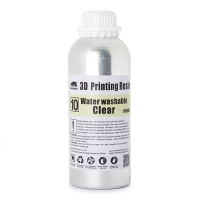 Wanhao transparent water washable UV resin, 1000ml 0308236 DLQ02032
