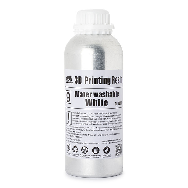 Wanhao white water washable UV resin, 1000ml 0308237 DLQ02026 - 1