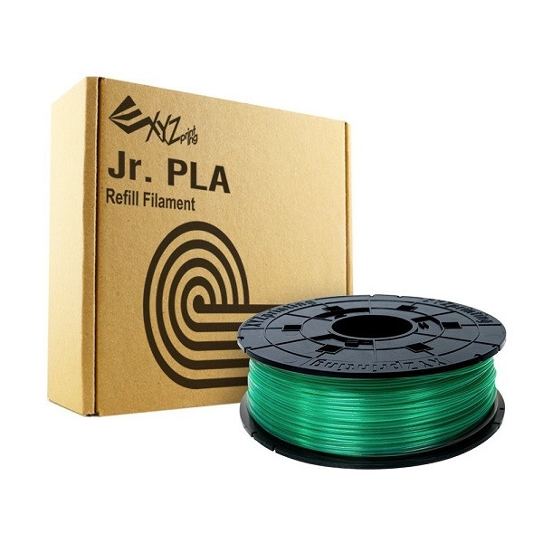 XYZprinting transparent green PLA filament 1.75mm, 0.6kg (NFC coil) RFPLCXEU04G DFP05008 - 1