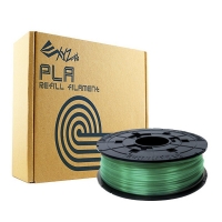 XYZprinting transparent green PLA filament 1.75mm, 0.6kg (Refill) RFPLBXEU04A DFP05021