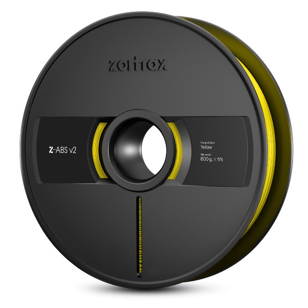 Zortrax yellow Z-ABS v2 filament 1.75mm, 0.8kg  DFP00083 - 1