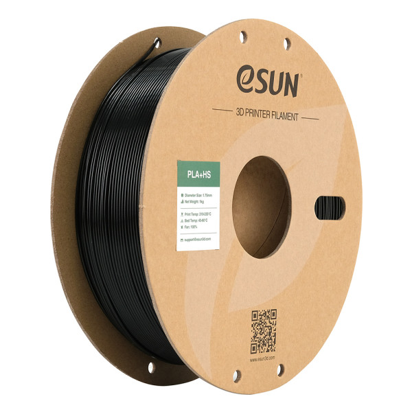 eSUN ePLA+HS - Black - 1.75 mm - 1 kg DFE20357 - 1