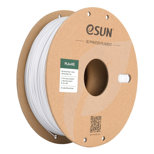 eSUN ePLA+HS - Cold White - 1.75 mm - 1 kg DFE20358 - 1