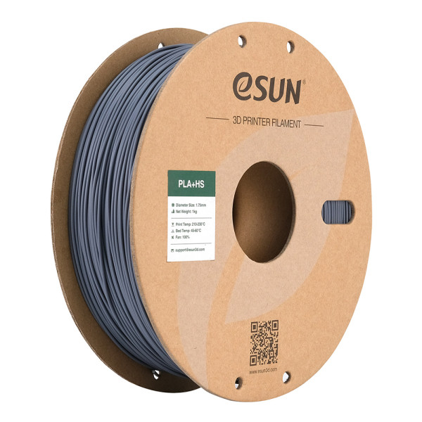 eSUN ePLA+HS - Grey - 1.75 mm - 1 kg DFE20359 - 1
