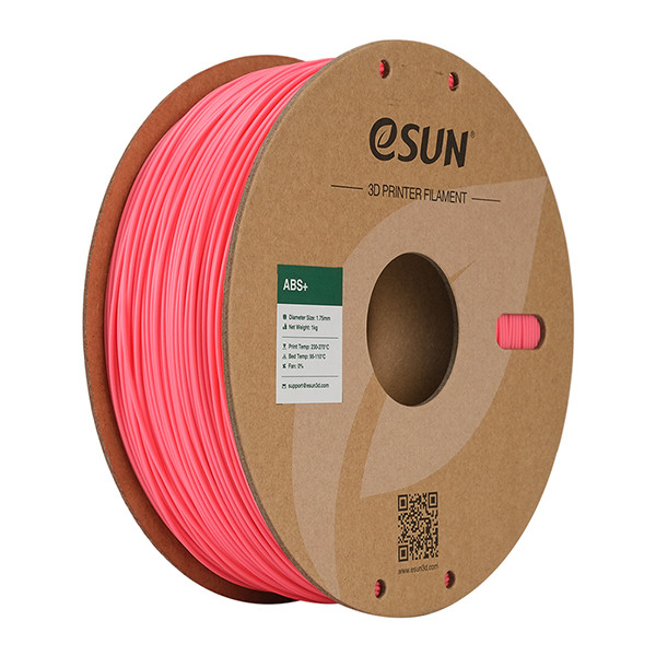 eSun ABS+ filament 1.75mm Pink 1kg  DFE20028 - 1
