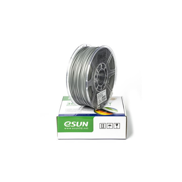 eSun ABS+ filament 2.85mm Silver 1kg  DFE20036 - 1