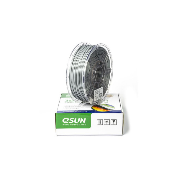 eSun PLA+ filament 1.75mm Silver 1kg PLA175S1 DFE20103 - 1