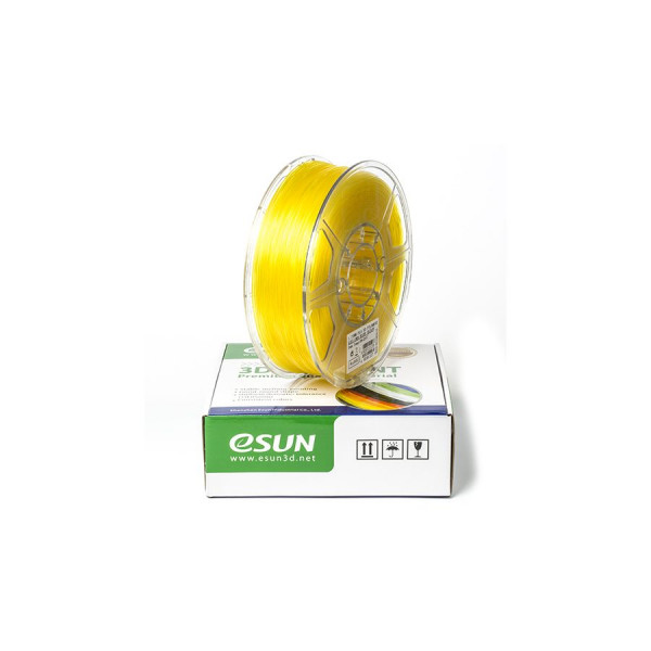 eSun PLA filament 1.75mm Glass Lemon 1kg PLA175GLY1 DFE20065 - 1
