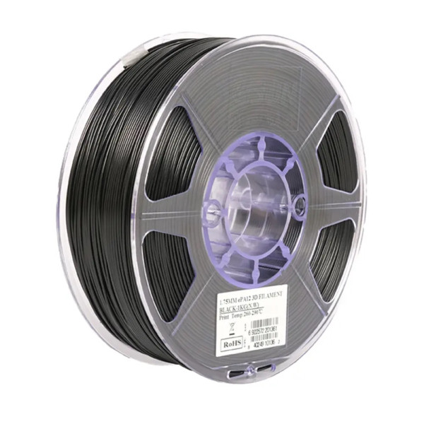 eSun ePA12 filament 1.75mm Black 1 kg (Nylon)  DFE20234 - 1