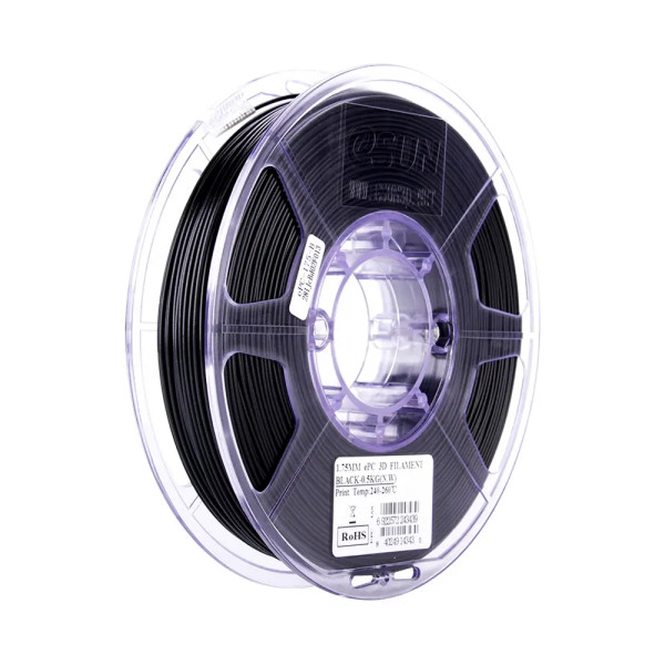 eSun ePC filament 1.75 mm Black 0.5 kg EPC175B05 DFE20239 - 1