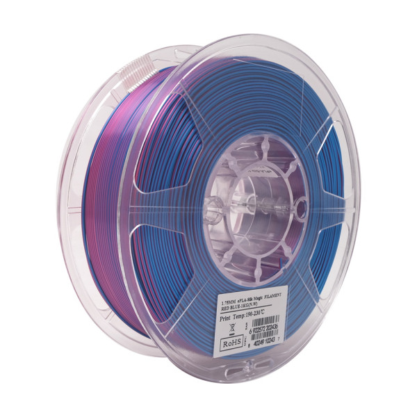 eSun ePLA-Silk Magic filament 1.75 mm Red Blue 1 kg ePLA-SilkMagic175RU1 DFE20223 - 1