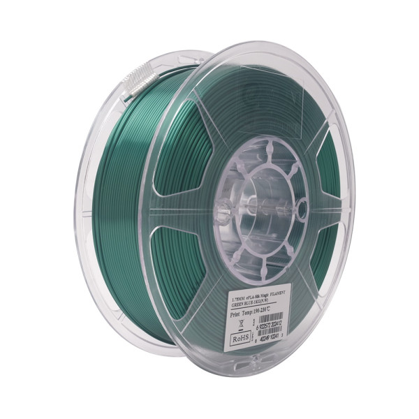eSun ePLA-Silk Magic filament 1.75mm Green Blue 1 kg ePLA-SilkMagic175GU1 DFE20221 - 1