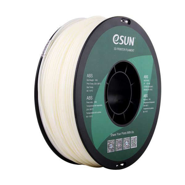 eSun neutral ABS filament 2.85mm, 1kg DFE20010 - 1