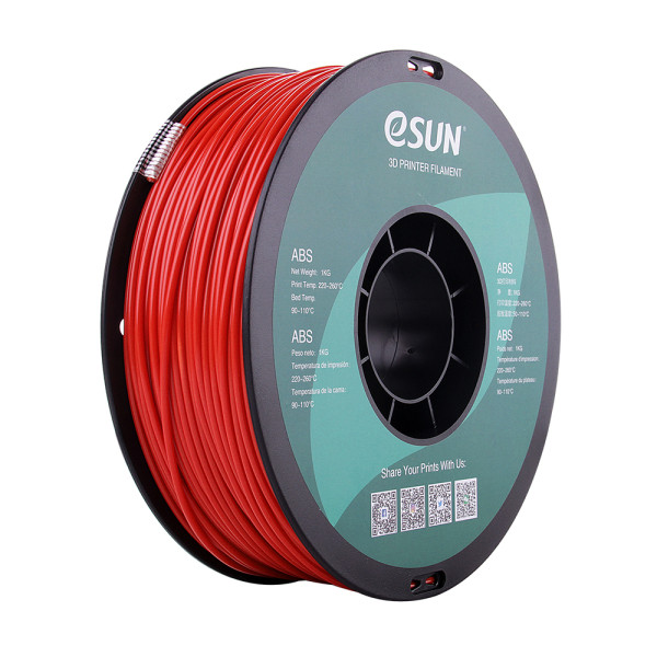 eSun red ABS filament 2.85mm, 1kg DFE20011 - 1
