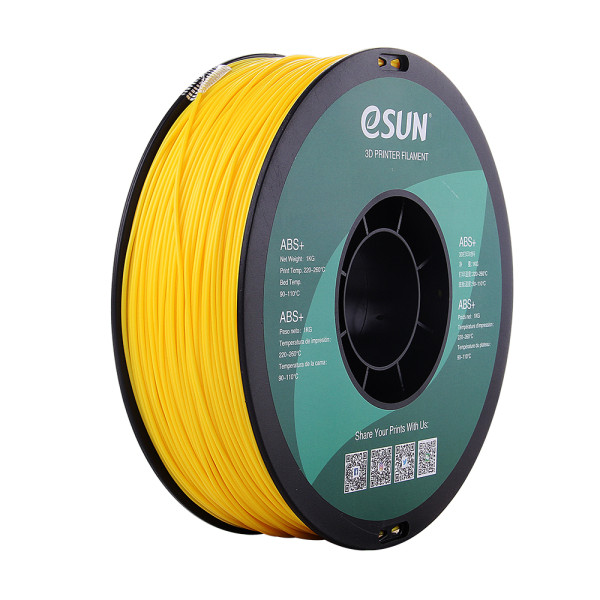 eSun yellow ABS+ filament 1.75mm, 1kg  DFE20016 - 1