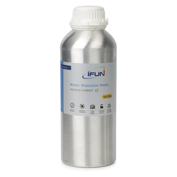 iFun grey LCD/DLP water washable resin, 1kg  DLQ03049 - 1