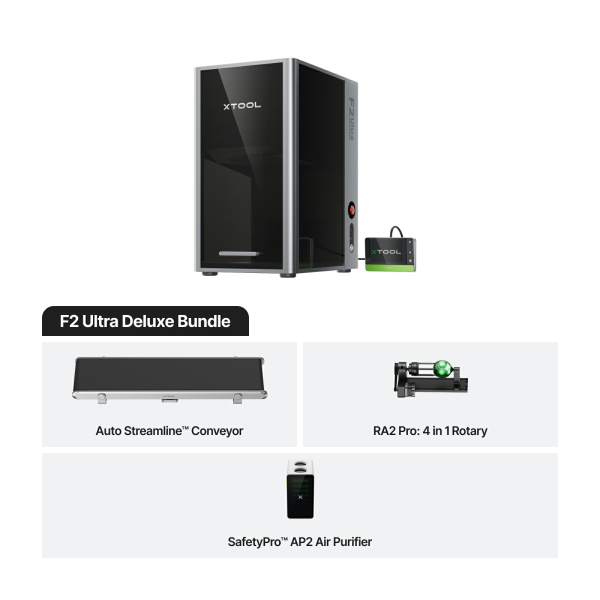 xTool F2 Ultra Deluxe Bundle DKI00414 - 1